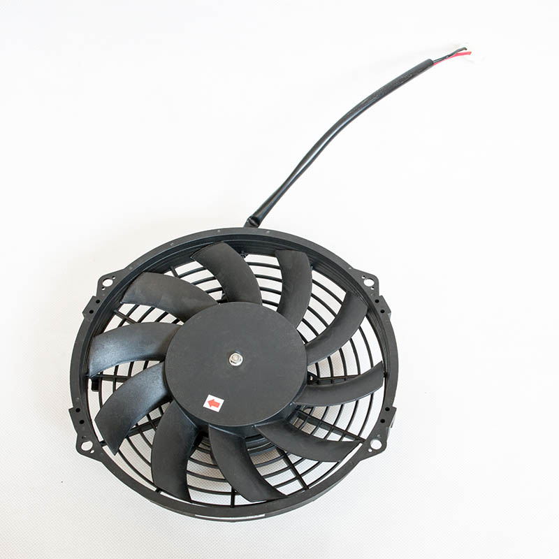 အအေးခံကွန်ဒင်ဆာ ပန်ကာ/axial fans/volvo ဘတ်စ်ကားပန်ကာ 10pcs မျဉ်းကွေးဓါးသွားများ